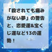 殺されても痛みがない夢のサムネイル