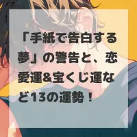 手紙で告白する夢のサムネイル