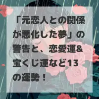 元恋人との関係が悪化した夢のサムネイル