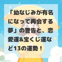 幼なじみが有名になって再会する夢のサムネイル