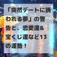 突然デートに誘われる夢のサムネイル