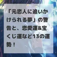 元恋人に追いかけられる夢のサムネイル