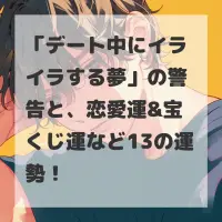 デート中にイライラする夢のサムネイル