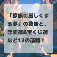 家族に厳しくする夢のサムネイル