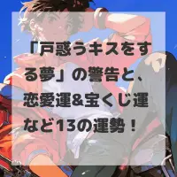 戸惑うキスをする夢のサムネイル