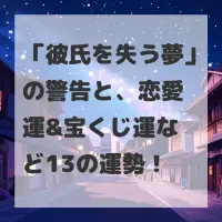 彼氏を失う夢のサムネイル画像