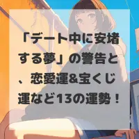 デート中に安堵する夢のサムネイル