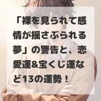 裸を見られて感情が揺さぶられる夢のサムネイル