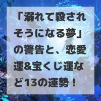 溺れて殺されそうになる夢のサムネイル