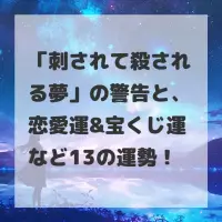 刺されて殺される夢のサムネイル