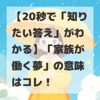 家族が働く夢のサムネイル
