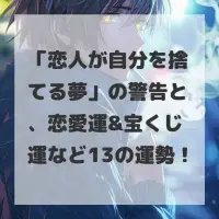 恋人が自分を捨てる夢のサムネイル