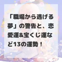 職場から逃げる夢のサムネイル