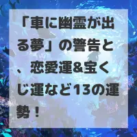 車に幽霊が出る夢のサムネイル画像