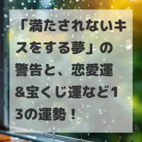 満たされないキスをする夢のサムネイル