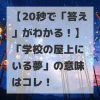 学校の屋上にいる夢のサムネイル