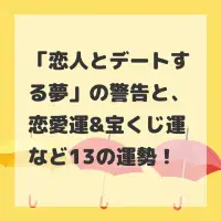 恋人とデートする夢のサムネイル