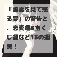 幽霊を見て怒る夢のサムネイル