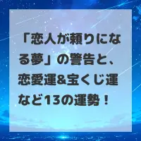 恋人が頼りになる夢のサムネイル画像