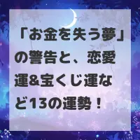 お金を失う夢のサムネイル画像