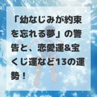 幼なじみが約束を忘れる夢のサムネイル