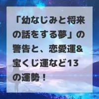 幼なじみと将来の話をする夢のサムネイル