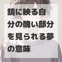 鏡に映る自分の醜い部分を見られる夢のサムネイル