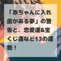 赤ちゃんに入れ歯がある夢のサムネイル