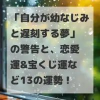 自分が幼なじみと遅刻する夢のサムネイル