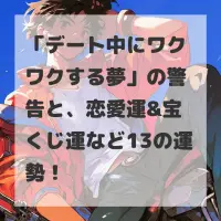 デート中にワクワクする夢のサムネイル