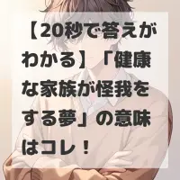 健康な家族が怪我をする夢のサムネイル