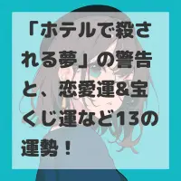 ホテルで殺される夢のサムネイル