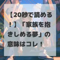 家族を抱きしめる夢のサムネイル