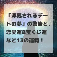浮気されるデートの夢のサムネイル