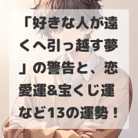 好きな人が遠くへ引っ越す夢のサムネイル