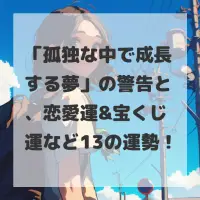孤独な中で成長する夢のサムネイル画像