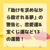 助けを求めながら殺される夢のサムネイル