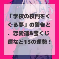 学校の校門をくぐる夢のサムネイル