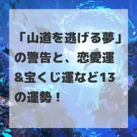 山道を逃げる夢のサムネイル