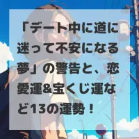 デート中に道に迷って不安になる夢のサムネイル