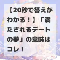 満たされるデートの夢のサムネイル