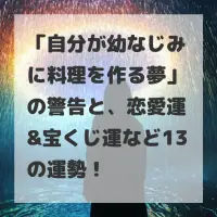 自分が幼なじみに料理を作る夢のサムネイル
