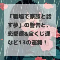 職場で家族と話す夢のサムネイル