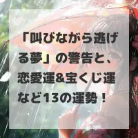 叫びながら逃げる夢のサムネイル