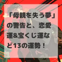 母親を失う夢のサムネイル画像