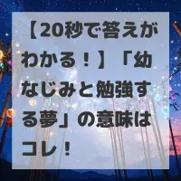 幼なじみと勉強する夢のサムネイル