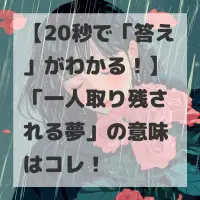 一人取り残される夢のサムネイル画像