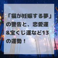 猫が妊娠する夢のサムネイル