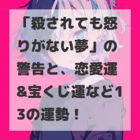 殺されても怒りがない夢のサムネイル画像