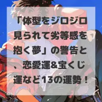 体型をジロジロ見られて劣等感を抱く夢のサムネイル